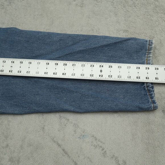 Levi's 550 Jeans Mens Size 36x30 Blue Relaxed Fit 100% Cotton Denim Medium Wash - Picture 5 of 15